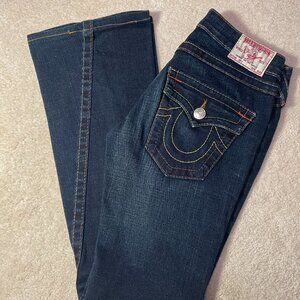 True Religion Blue Boot Cut Jeans